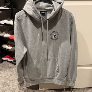 Volcom Heather Gray Pullover Hoodie
